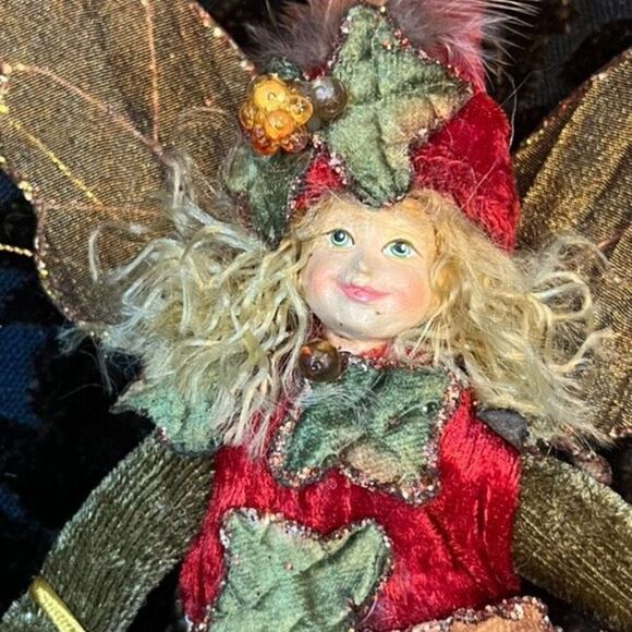 Mark Roberts Katherine's Collection Vintage 16" Pose-able Christmas Fairy - Picture 2 of 4